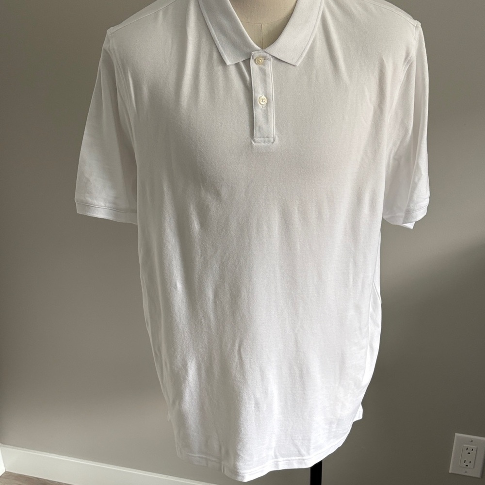 George White Polo Shirt